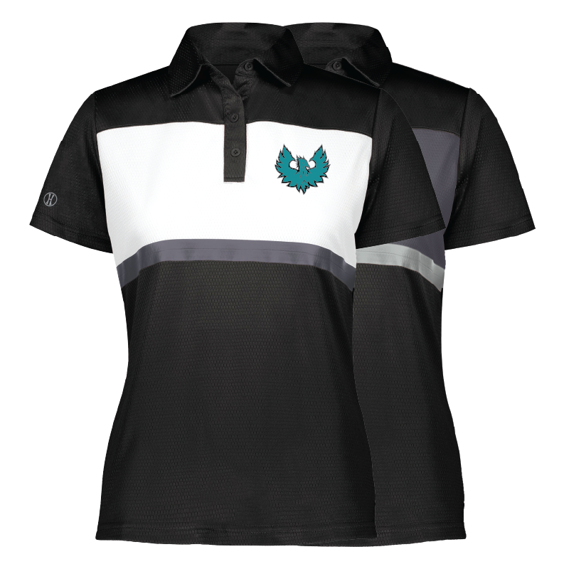 Teal Phoenix Logo - Mens  | Womens Prism Bold Polo