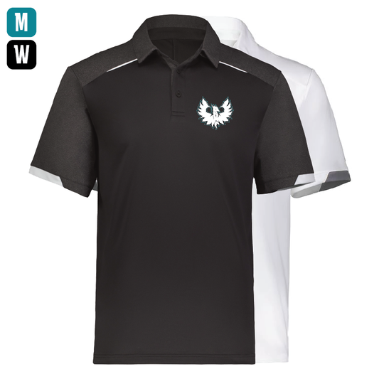 White Phoenix Logo - Mens | Womens Legend Polo