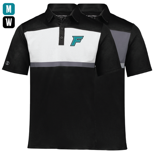 F Logo - Mens  | Womens Prism Bold Polo