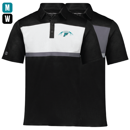 Football W/F Logo - Mens  | Womens Prism Bold Polo