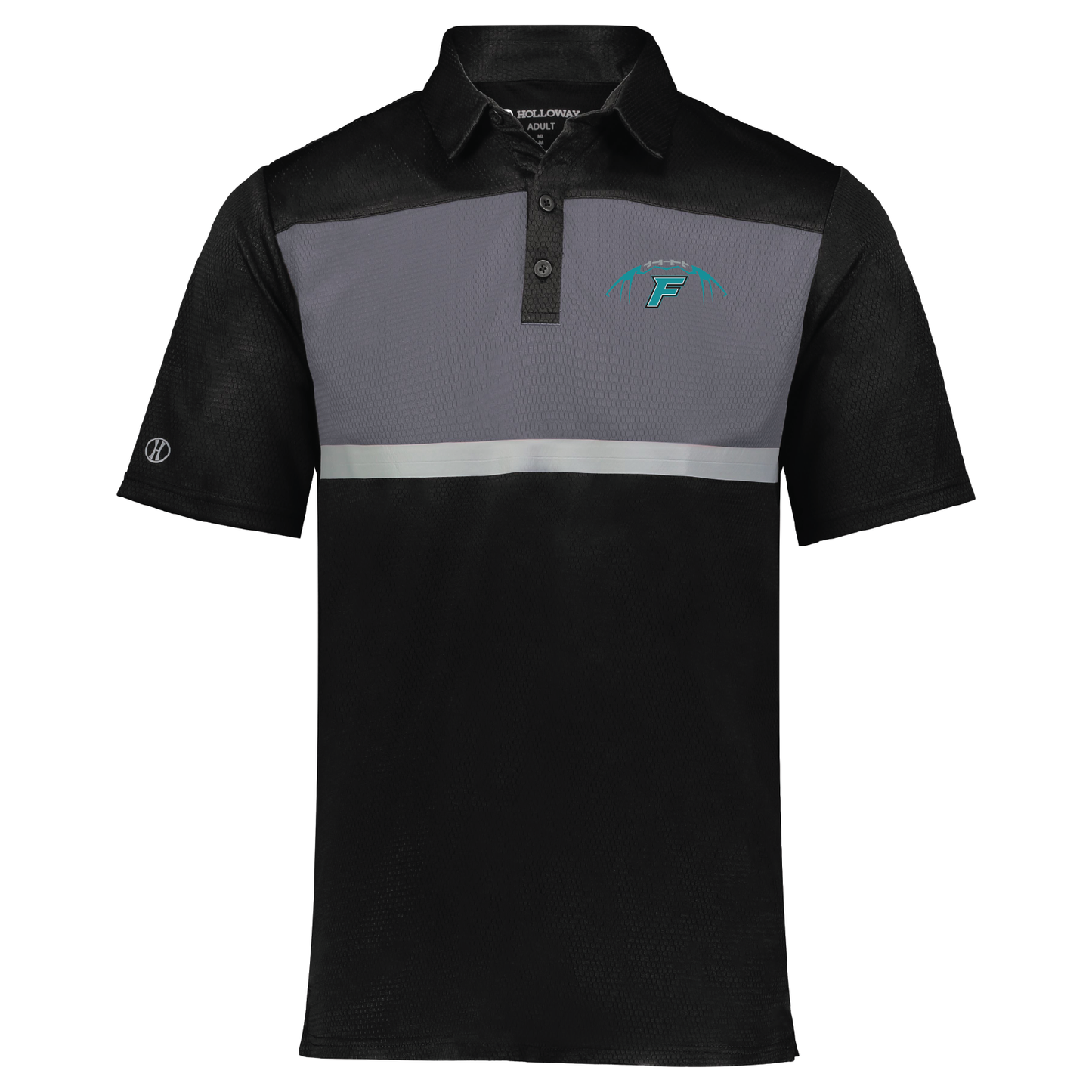 Football W/F Logo - Mens  | Womens Prism Bold Polo