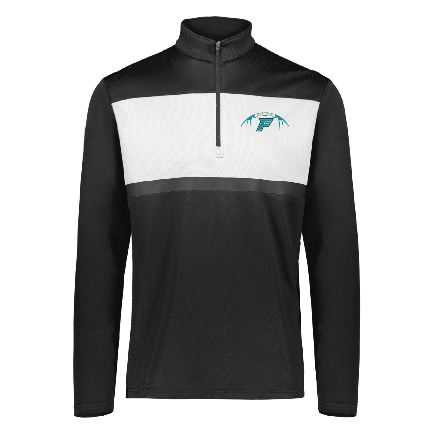 Football W/F Logo - Mens | Womens PrismBold 1/4 Zip Pullover