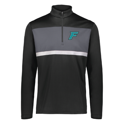 F Logo - Mens | Womens PrismBold 1/4 Zip Pullover