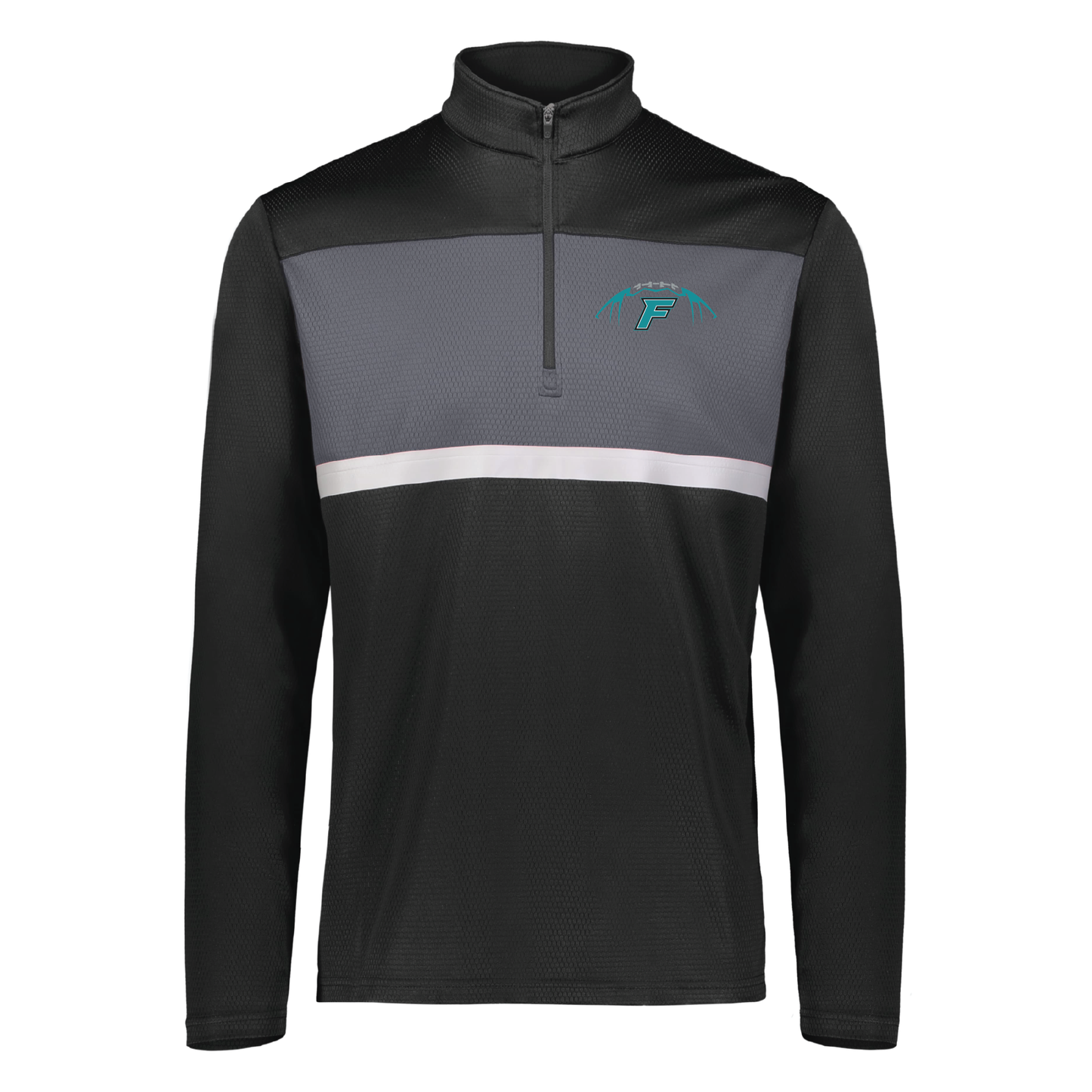 Football W/F Logo - Mens | Womens PrismBold 1/4 Zip Pullover