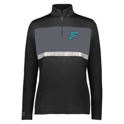 F Logo - Mens | Womens PrismBold 1/4 Zip Pullover