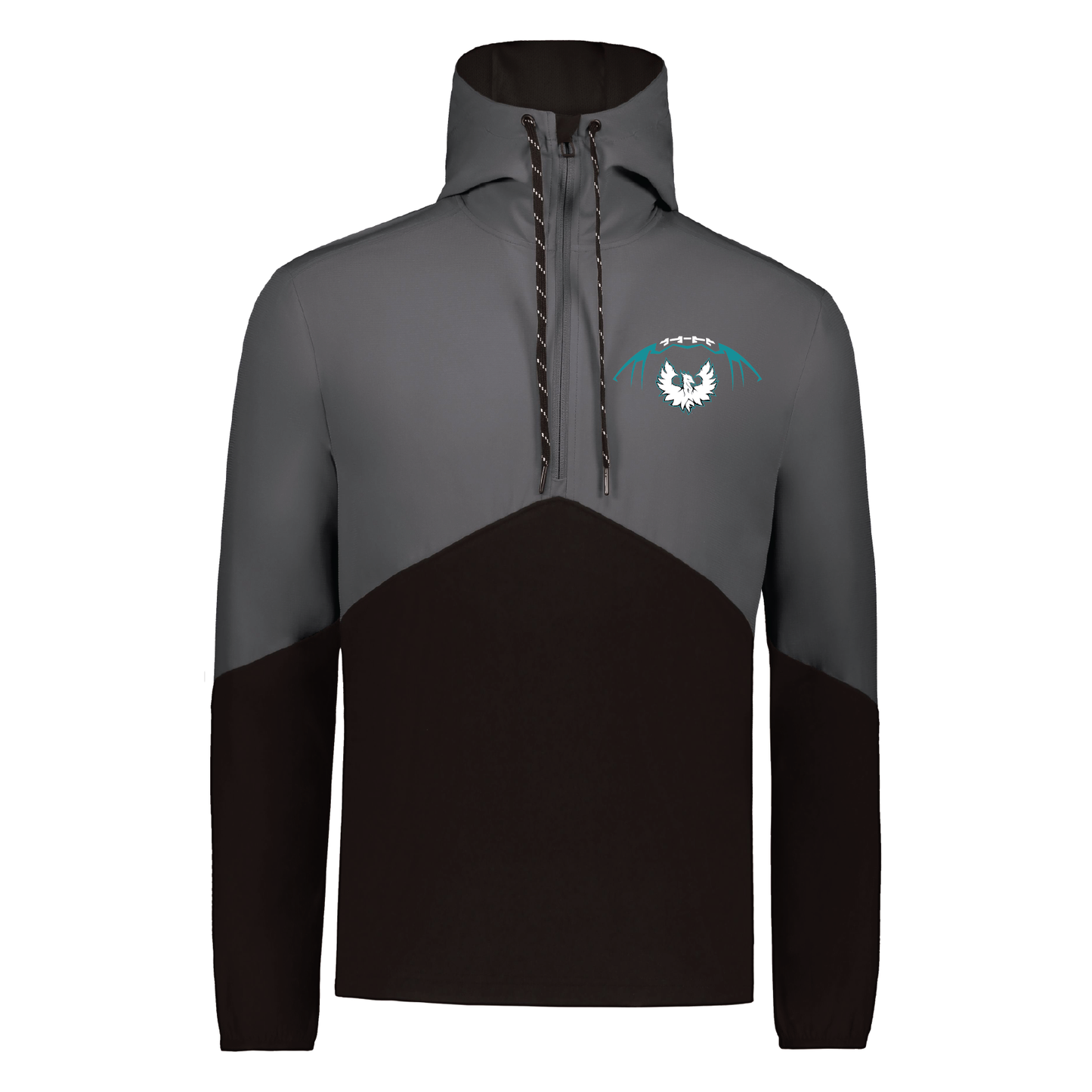 Football W/White Phoenix Logo - Mens Legend Hooded Pullover