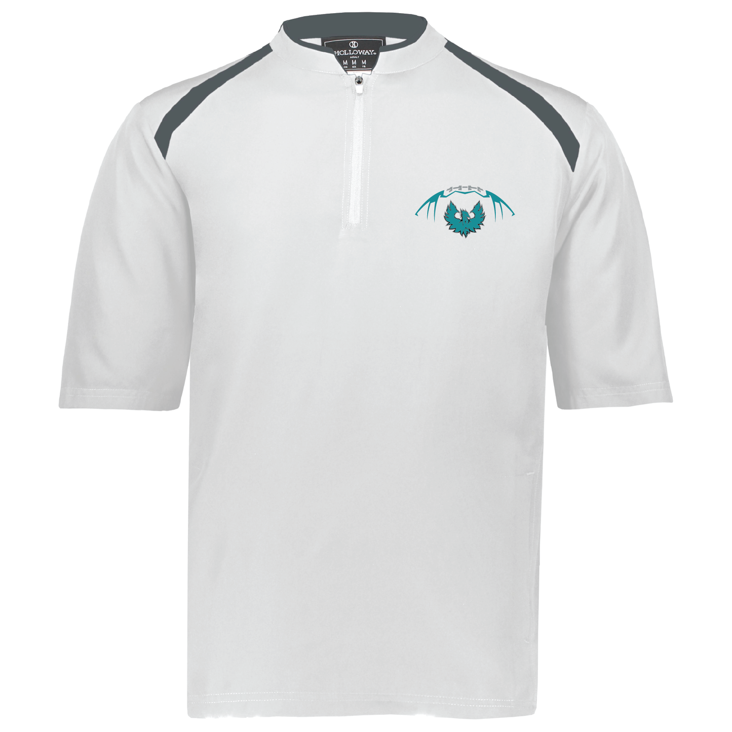 Football W/Teal Phoenix Logo - Mens | Youth ClubhouseShort Sleeve Pullover