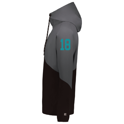 Football W/White Phoenix Logo - Mens Legend Hooded Pullover