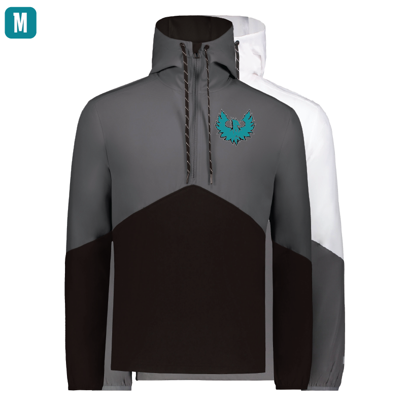 Teal Phoenix Logo - Mens LegendHooded Pullover