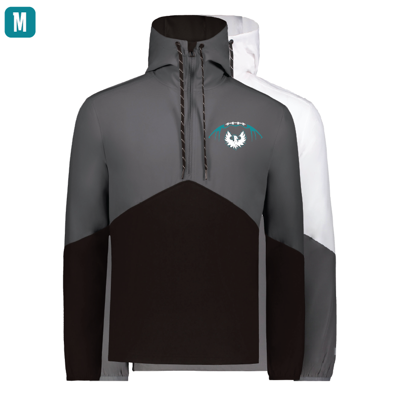 Football W/White Phoenix Logo - Mens Legend Hooded Pullover