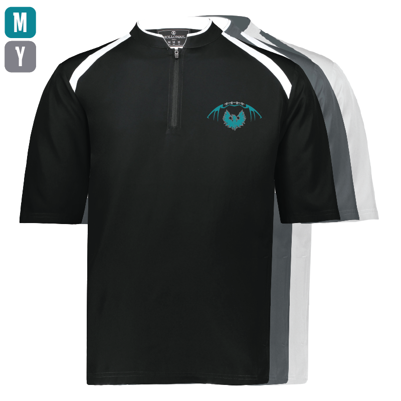 Football W/Teal Phoenix Logo - Mens | Youth ClubhouseShort Sleeve Pullover