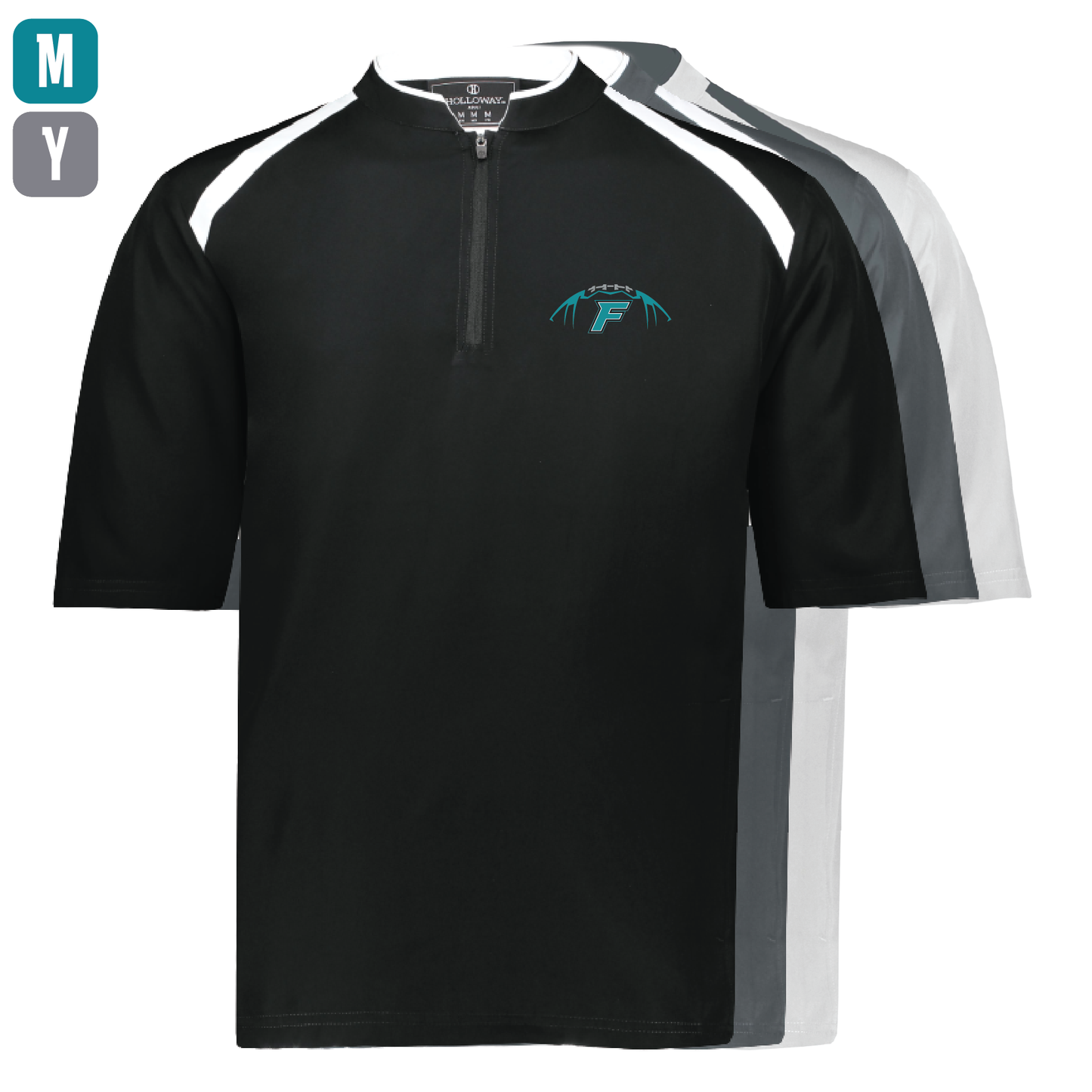 Football W/F Logo - Mens | Youth ClubhouseShort Sleeve Pullover