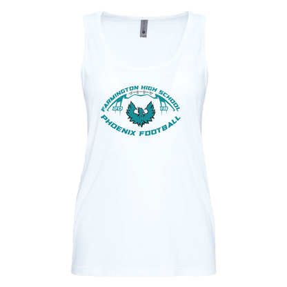 Farmington High School Phoenix Football W/Teal Phoenix - Mens | Womens | Youth Tank Top