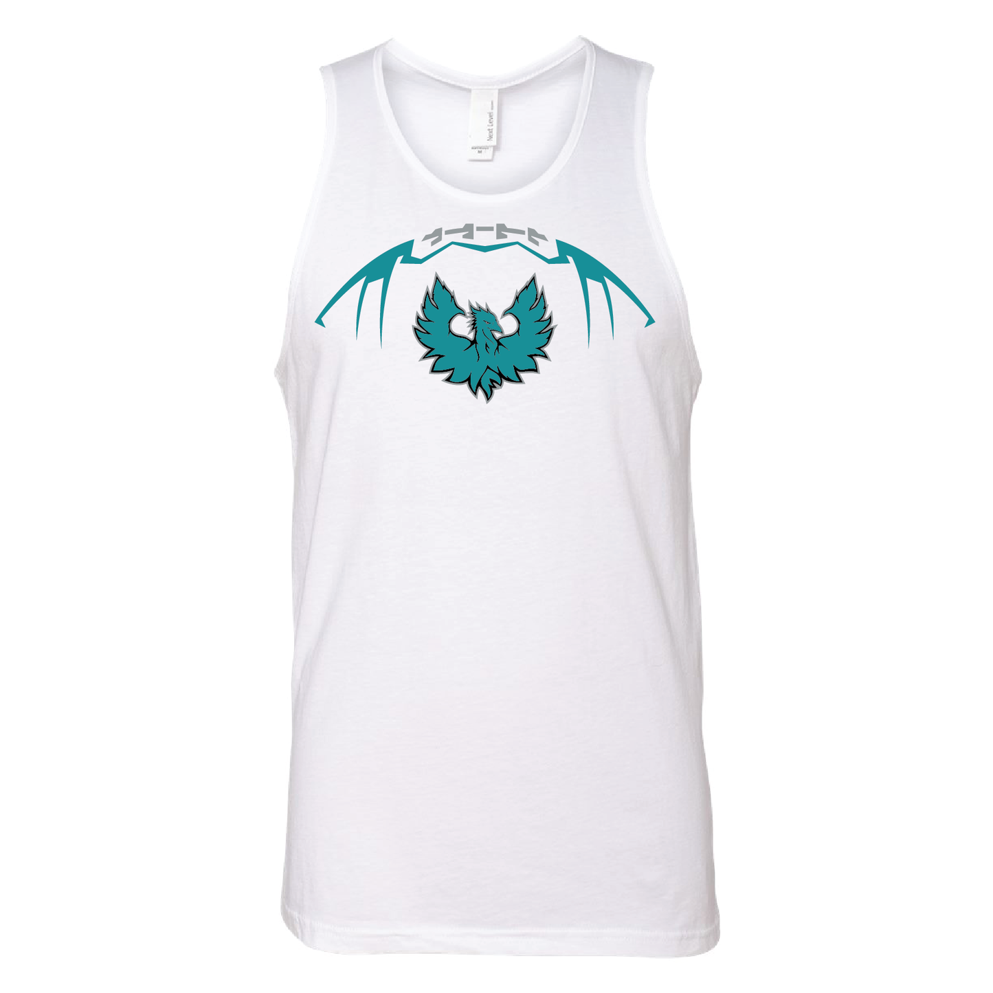 Football W/Teal Phoenix Logo - Mens | Womens | Youth Tank Top