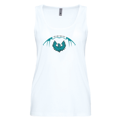 Football W/Teal Phoenix Logo - Mens | Womens | Youth Tank Top