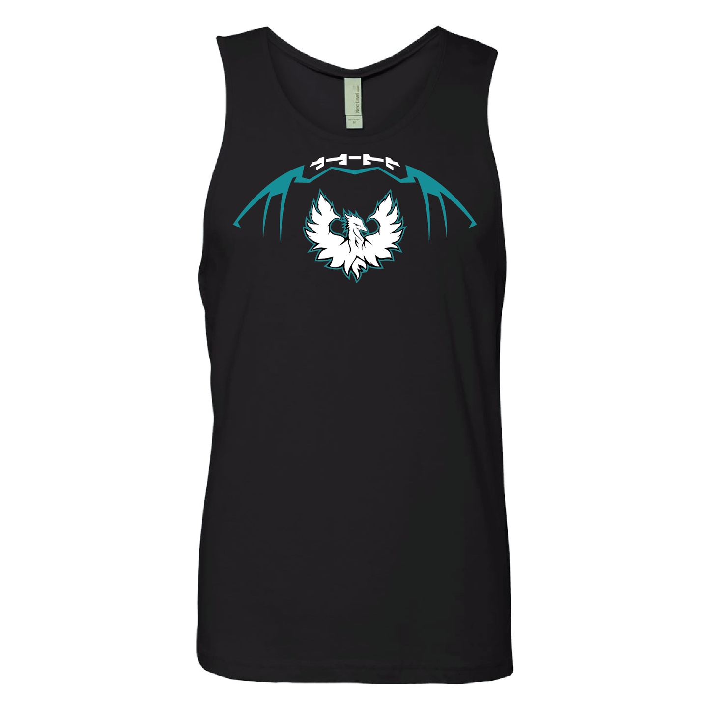 Football W/White Phoenix Logo - Mens | Womens | Youth Tank Top