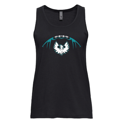 Football W/White Phoenix Logo - Mens | Womens | Youth Tank Top