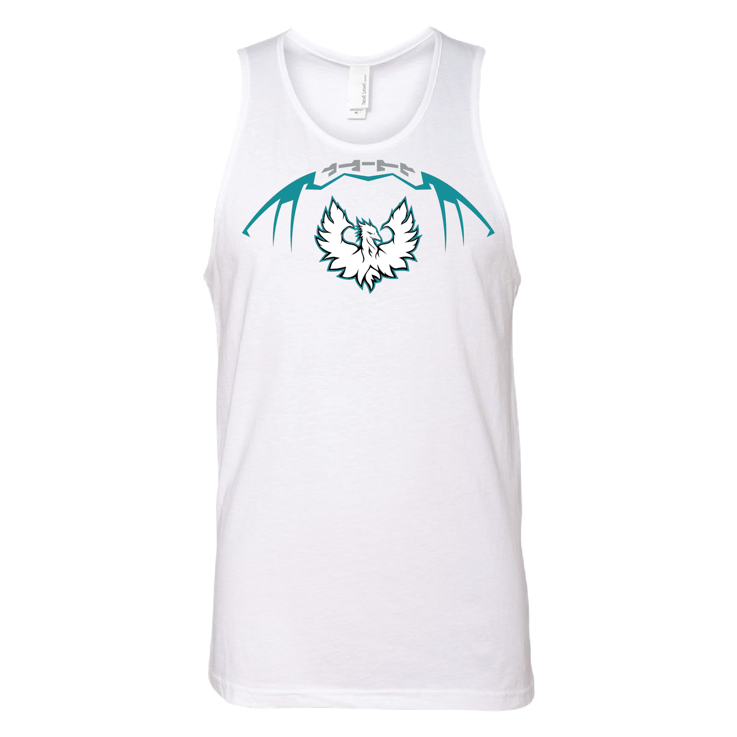 Football W/White Phoenix Logo - Mens | Womens | Youth Tank Top