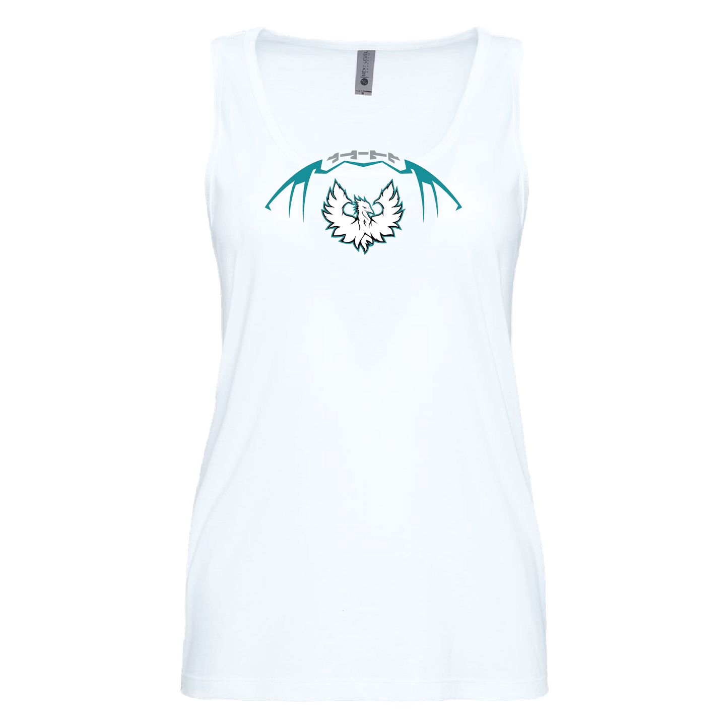 Football W/White Phoenix Logo - Mens | Womens | Youth Tank Top