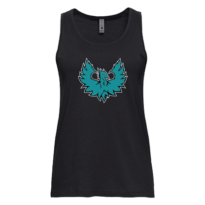 Teal Phoenix Logo - Mens | Womens | Youth Tank Top