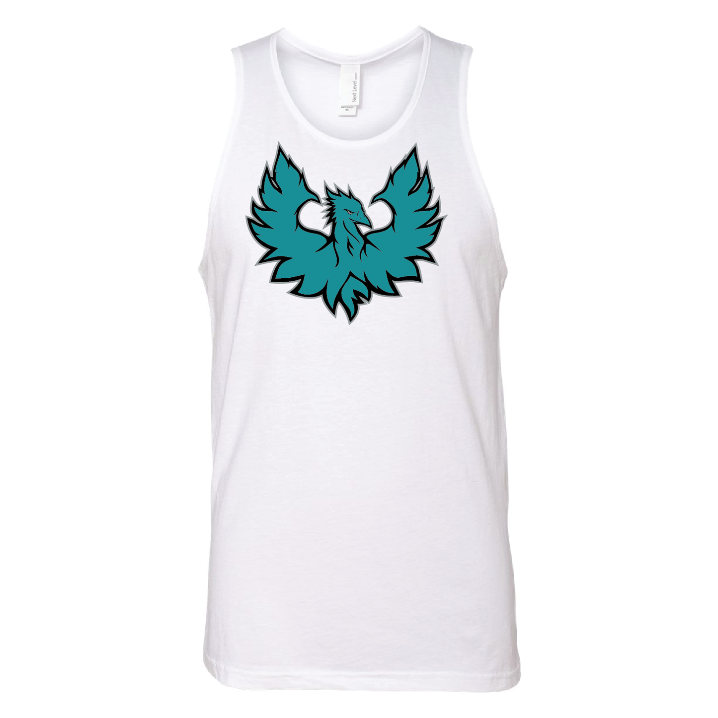 Teal Phoenix Logo - Mens | Womens | Youth Tank Top