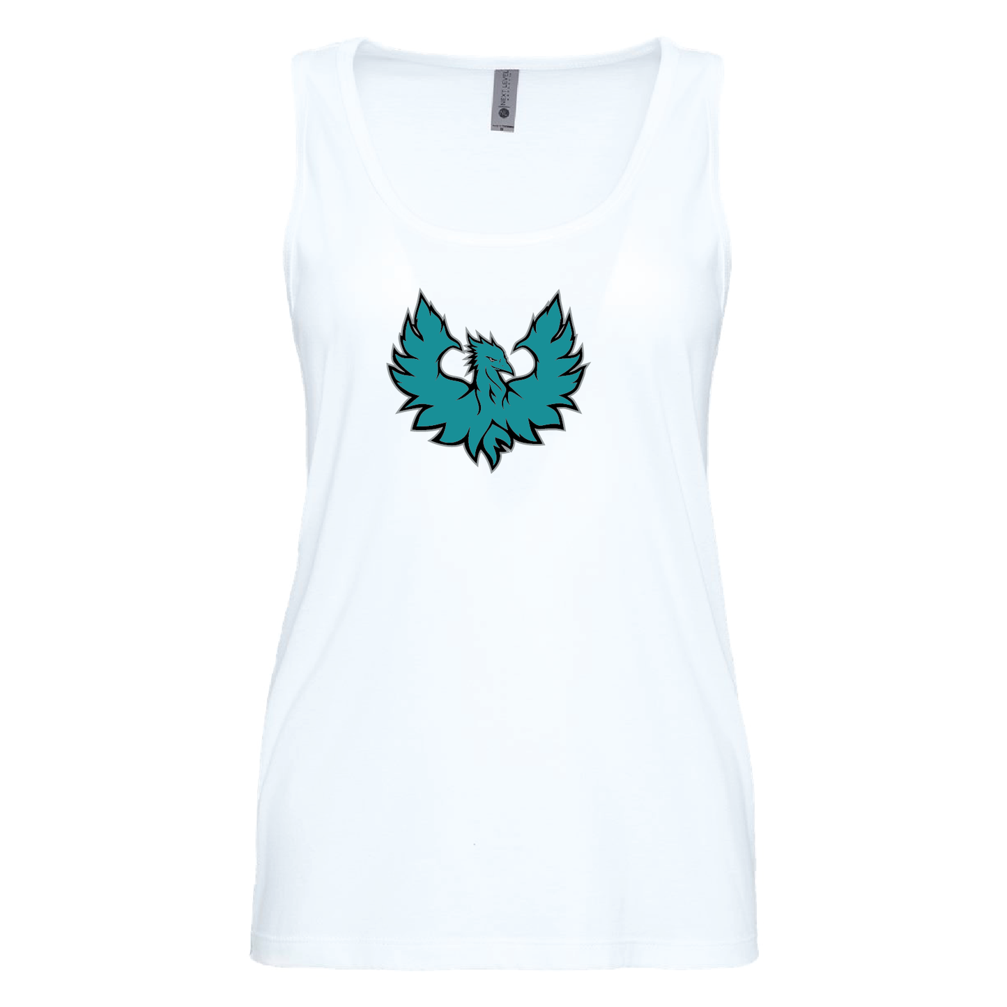 Teal Phoenix Logo - Mens | Womens | Youth Tank Top