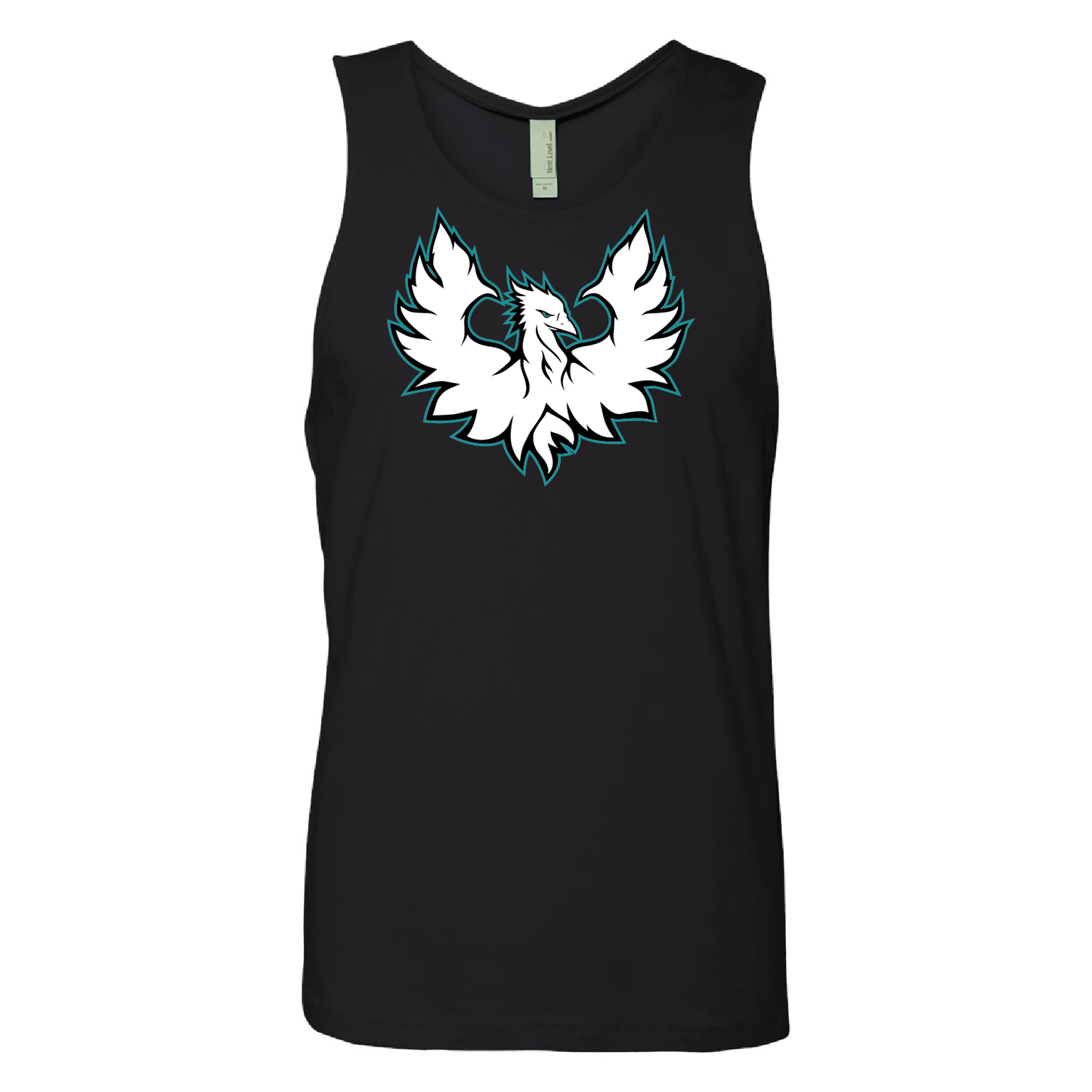 White Phoenix Logo - Mens | Womens | Youth Tank Top