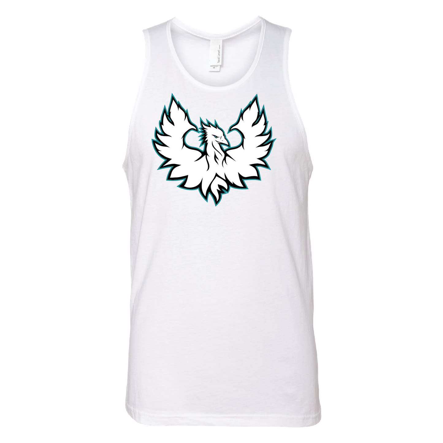 White Phoenix Logo - Mens | Womens | Youth Tank Top
