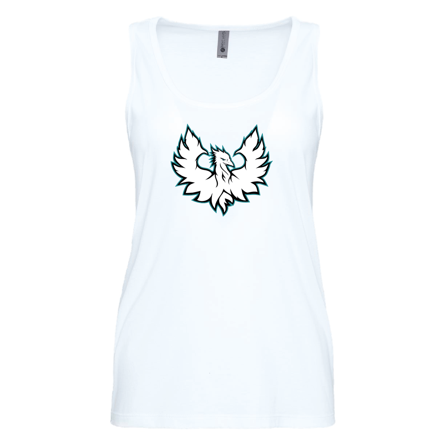 White Phoenix Logo - Mens | Womens | Youth Tank Top