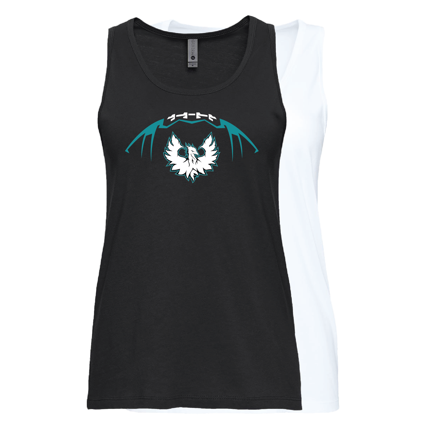 Football W/White Phoenix Logo - Mens | Womens | Youth Tank Top