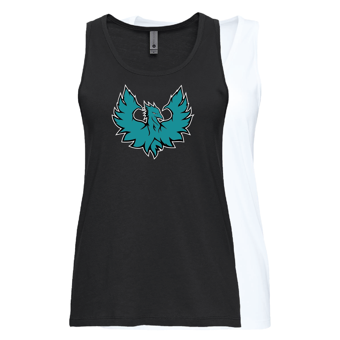 Teal Phoenix Logo - Mens | Womens | Youth Tank Top