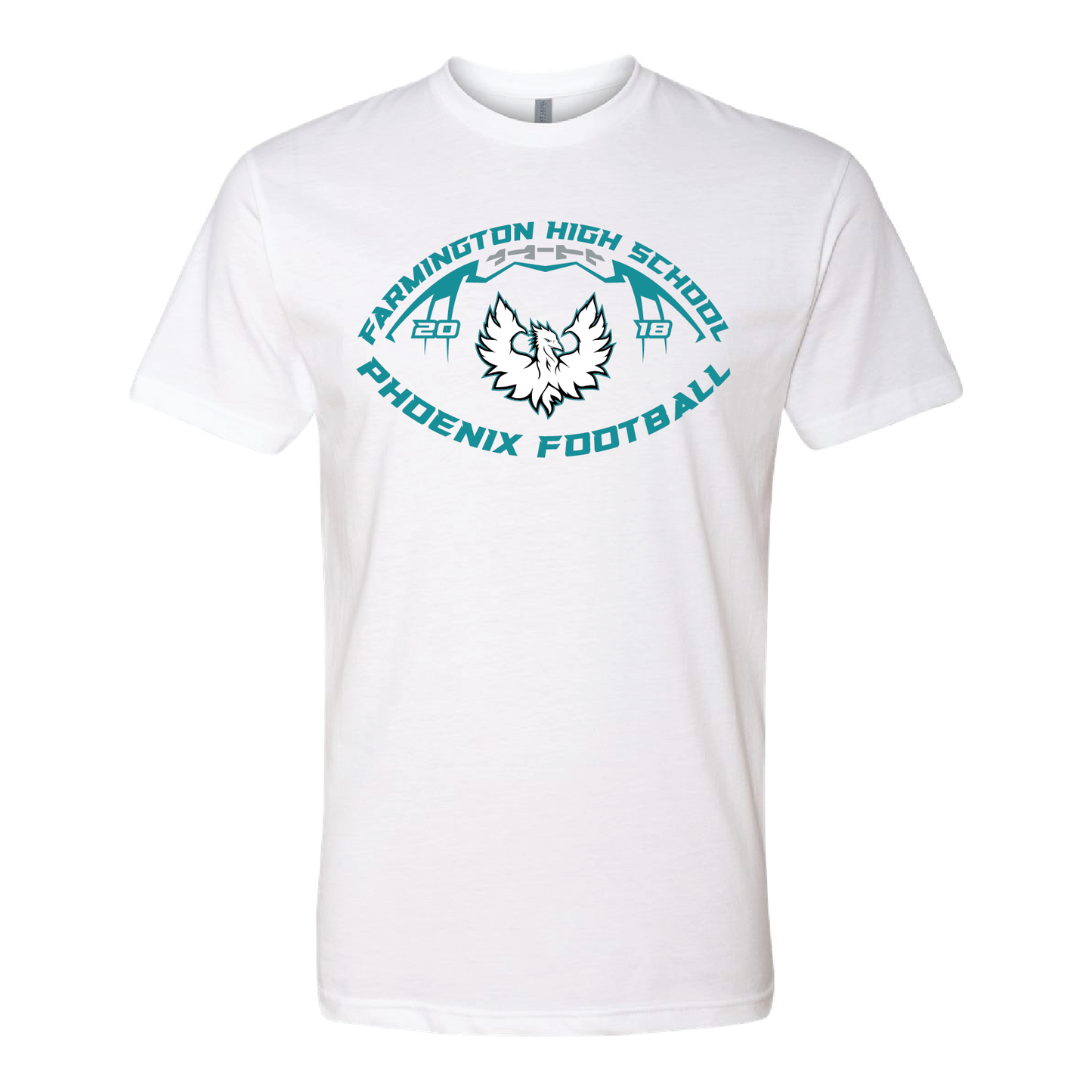 Farmington High School Phoenix Football W/White Phoenix - Mens | Womens | Youth CVC T-Shirt