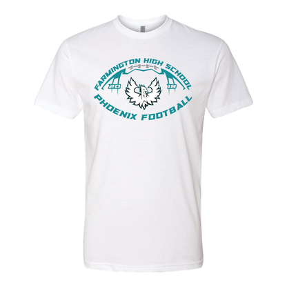 Farmington High School Phoenix Football W/White Phoenix - Mens | Womens | Youth CVC T-Shirt