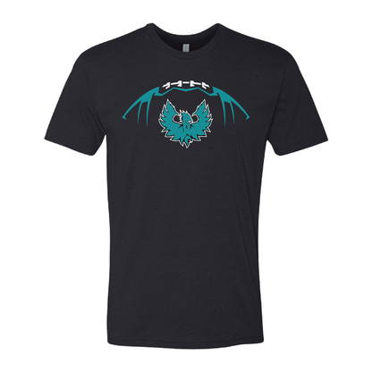 Football W/Teal Phoenix Logo - Mens | Womens | Youth CVC T-Shirt