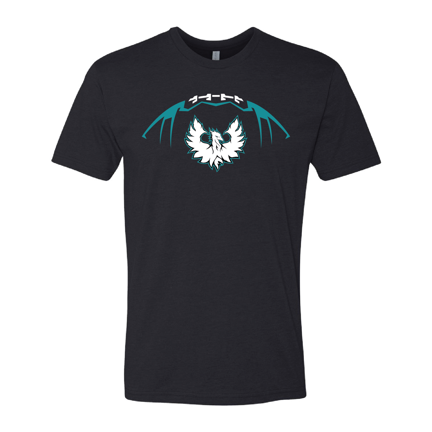 Football W/White Phoenix Logo - Mens | Womens | Youth CVC T-Shirt
