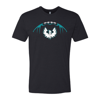 Football W/White Phoenix Logo - Mens | Womens | Youth CVC T-Shirt