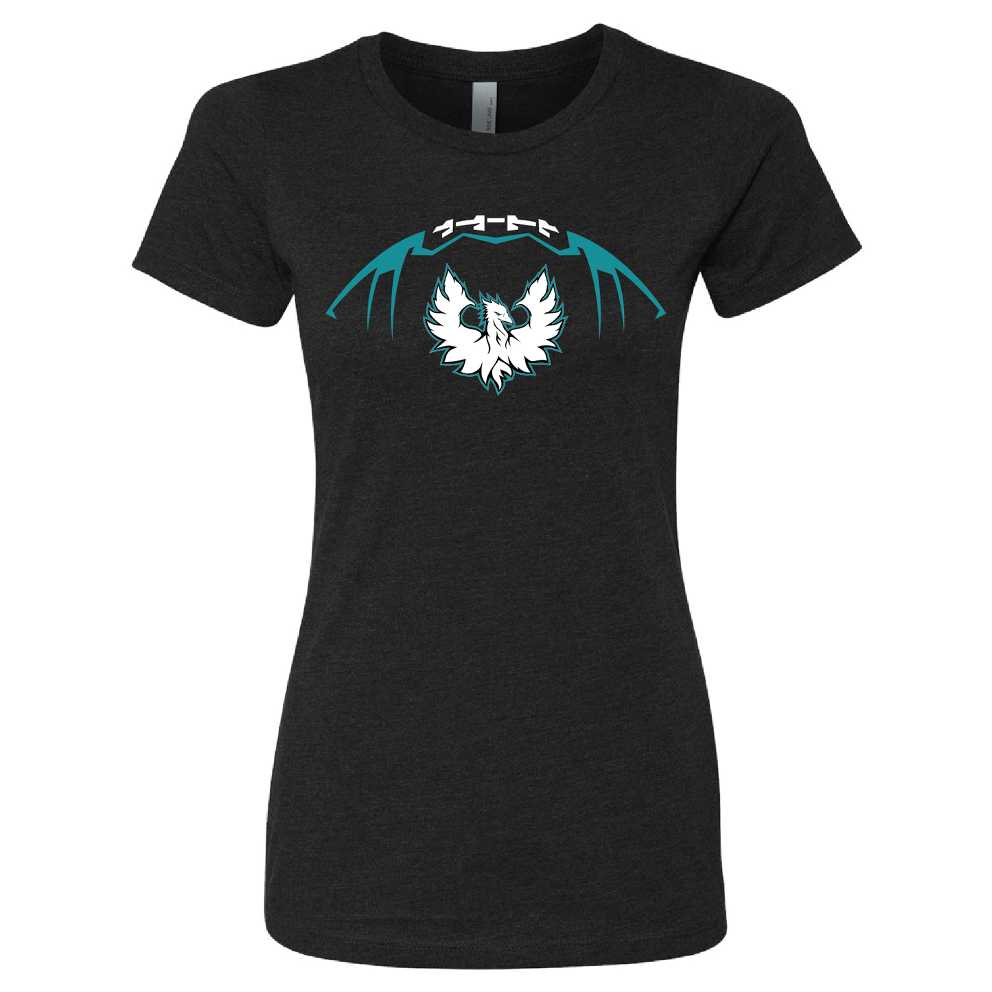 Football W/White Phoenix Logo - Mens | Womens | Youth CVC T-Shirt