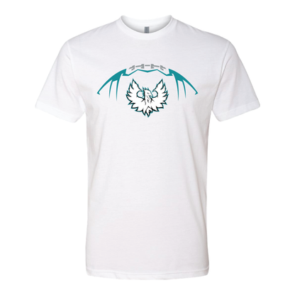 Football W/White Phoenix Logo - Mens | Womens | Youth CVC T-Shirt