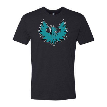 Teal Phoenix Logo - Mens | Womens | Youth CVC T-Shirt