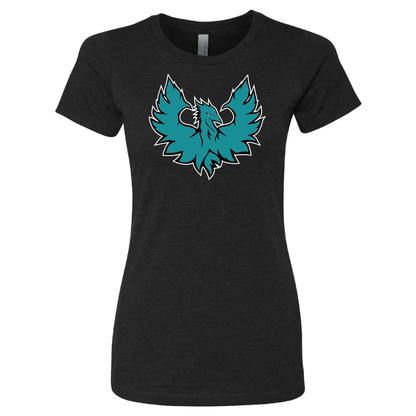 Teal Phoenix Logo - Mens | Womens | Youth CVC T-Shirt
