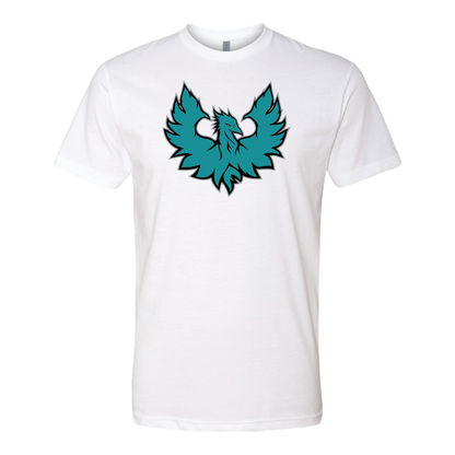 Teal Phoenix Logo - Mens | Womens | Youth CVC T-Shirt