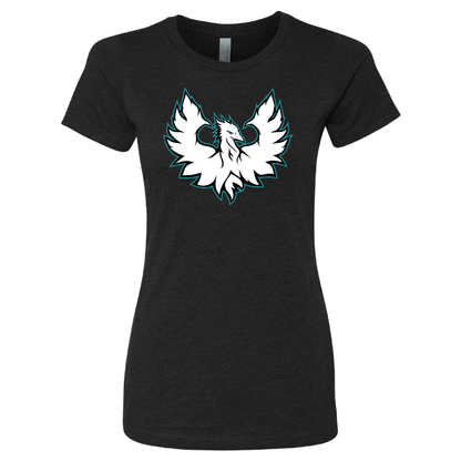 White Phoenix Logo - Mens | Womens | Youth CVC T-Shirt