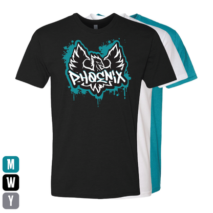 Graffit Phoenix - Mens | Womens | Youth CVC T-Shirt