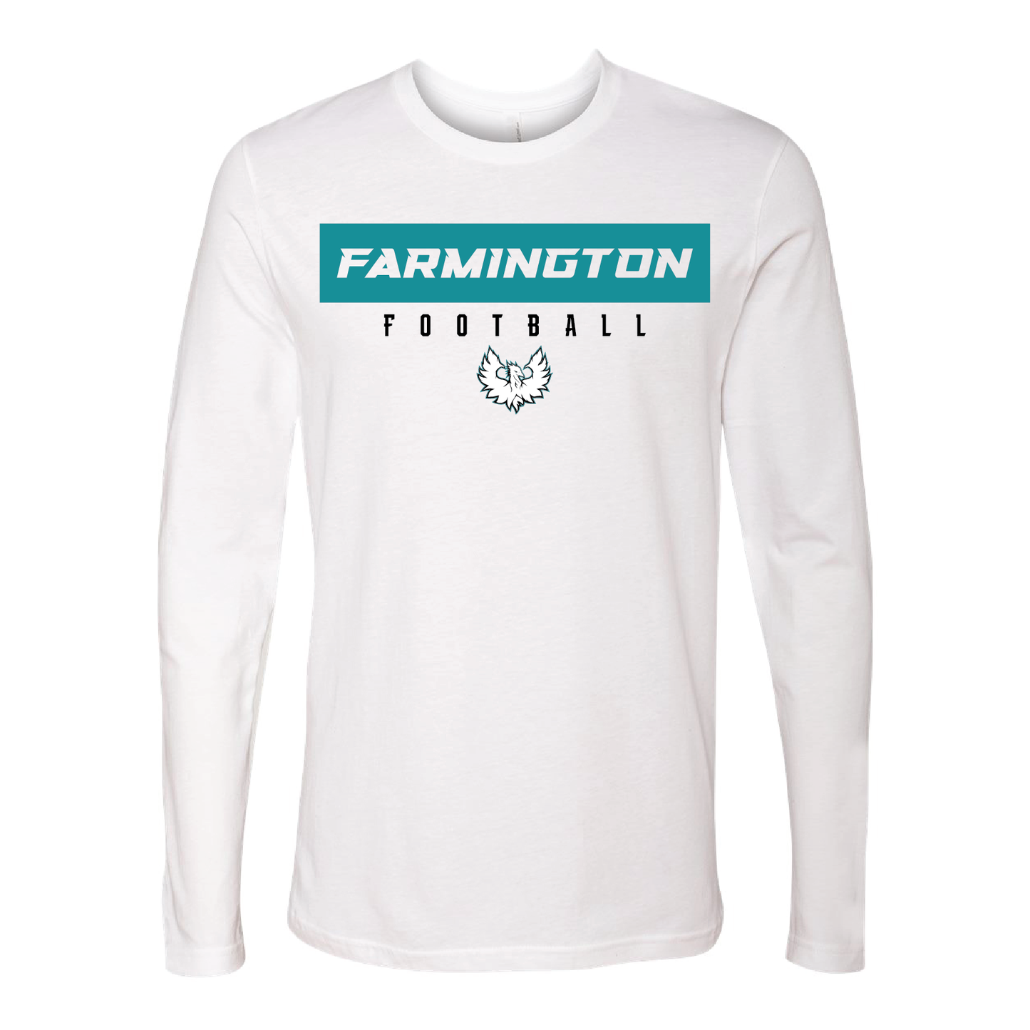 Farmington Football W/Phoenix Logo - Mens | Womens | Youth Long Sleeve T-Shirt