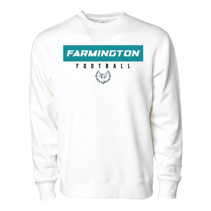 Farmington Football W/Phoenix Logo - Adult Crewneck Sweatshirt