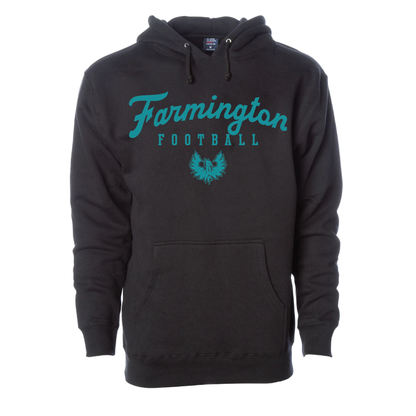 Farmington Script Football - Adult | Youth Hoodie