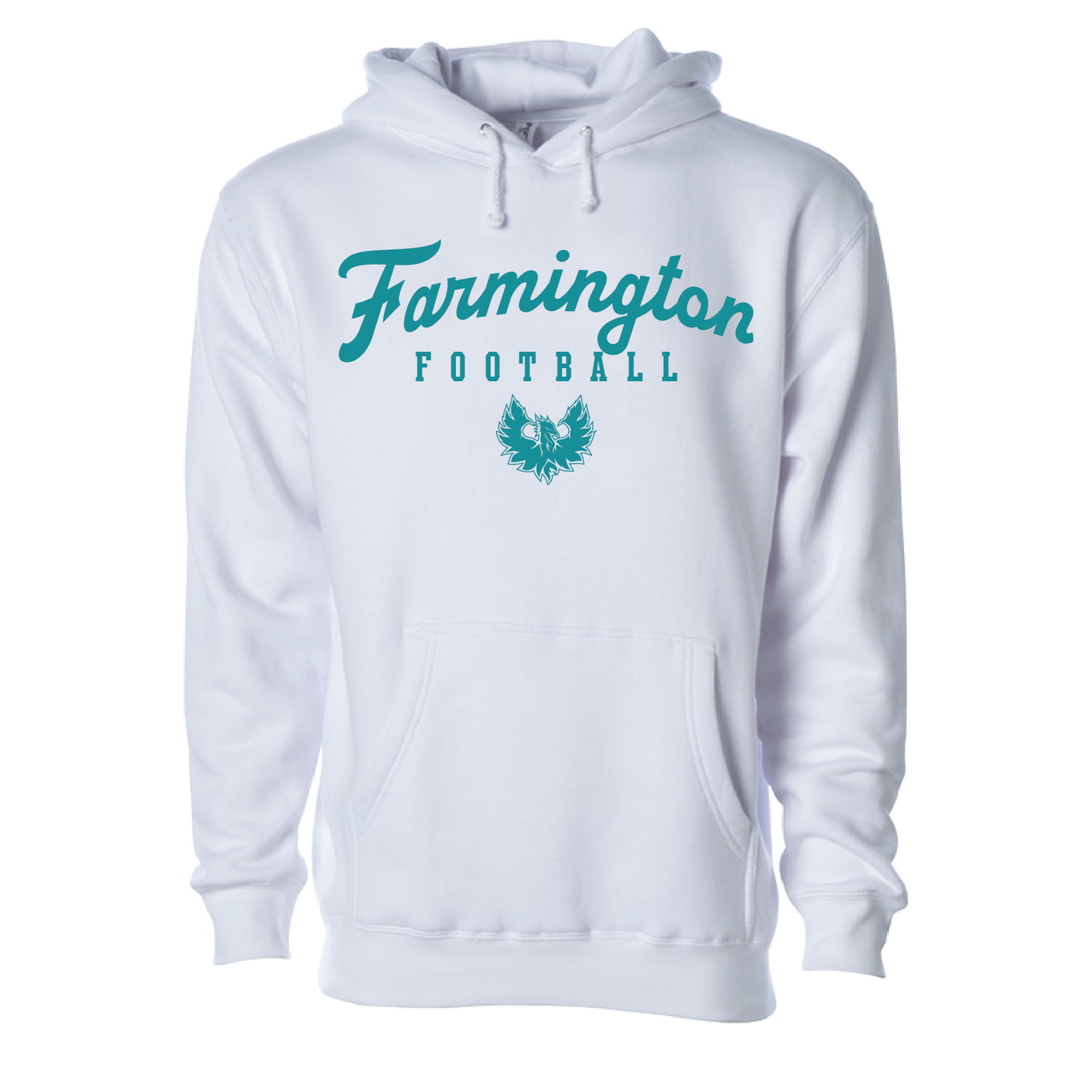 Farmington Script Football - Adult | Youth Hoodie