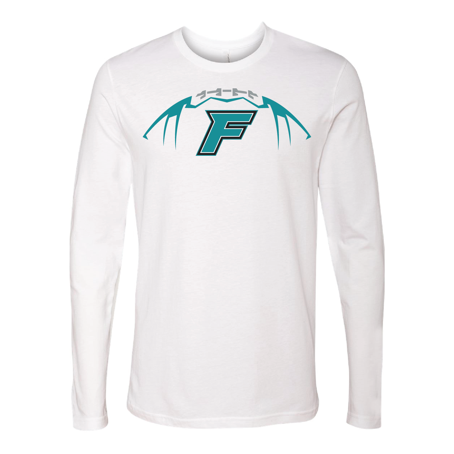 Football W/F Logo - Mens | Womens | Youth Long Sleeve T-Shirt