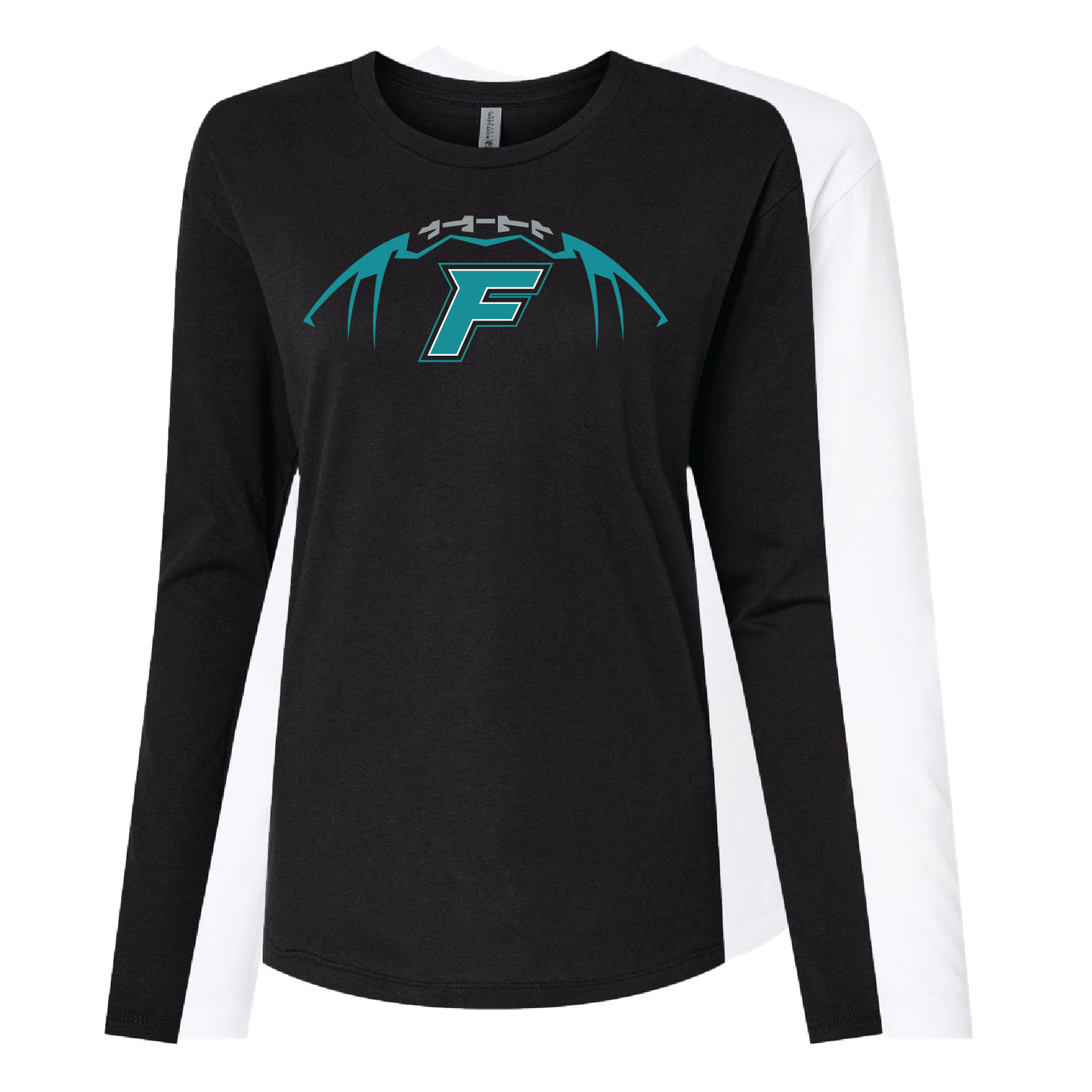 Football W/F Logo - Mens | Womens | Youth Long Sleeve T-Shirt