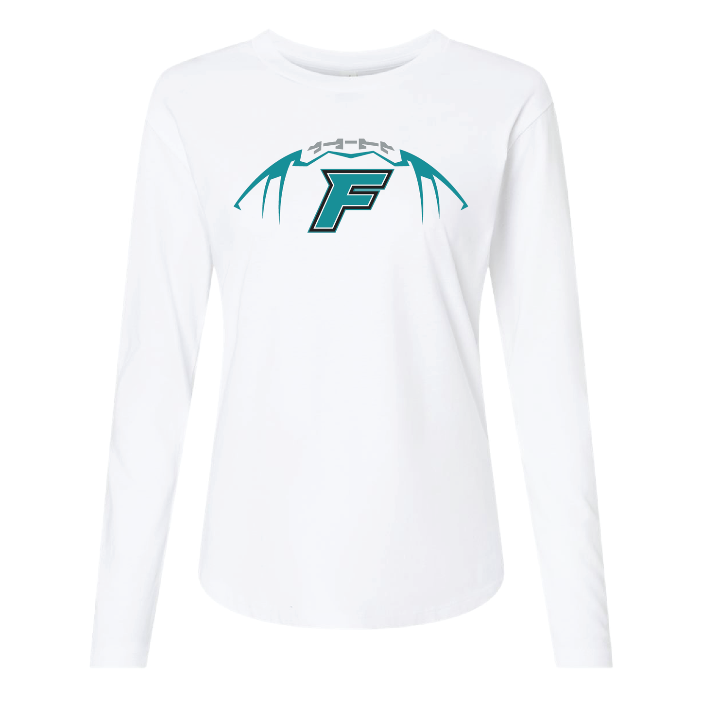 Football W/F Logo - Mens | Womens | Youth Long Sleeve T-Shirt